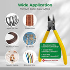 189FT Easy to Bend Bonsai Wire, Aluminum Bonsai Tree Wire in 5 size -1mm,1.5mm,2mm,2.5mm,3mm with Cutter set for Training Thin or Thick Branches