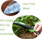 Garden Trowel & Hand Wide Shovel Pointed with Soft Rubberized Non-Slip Ergonomic Handle for Planting, Transplanting, Weeding, Moving and Smoothing Soil - Gardening Gift (Style 2)