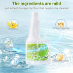 Floor Cleaning Solution, Dilution Ratio 1:200, 960 ml Osmanthus Scent Compatible with Eufy Cleaning Solution, Eco-Friendly, Plant-Based,Compatible with Omni C20, X8 Pro, X10 Omni, G series, L Series