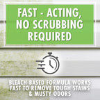30 SECONDS Mold & Mildew Stain Remover Spray- Indoor & Outdoor Use - 2 Pack (2)