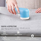 Fabric Shaver, Lint Remover for Clothes, Electric Lint Remover with 3 Replaceable Blades, Removes Fabric Pills, Rechargeable Sweater Defuzzer Pill Remover, Depiller Effectively Remove Pills, Lint