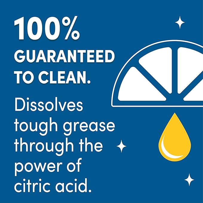 Lemi Shine Natural Dishwasher Detergent Pods + Dishwasher Cleaner 1 ct | All-In-One Powder & Gel Pods with Powerful Citric Acid | Eco Friendly Dish Wash Cleaning Supplies - 65 Count