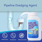 Drain cleaner, Pipeline Dredging Agent - 350ml Clog Remover | Fast-Acting, Drain Cleaner Powder, for Sinks, Showers & Toilets Kitchen Quick Cleaning