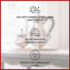 HOPE'S Brass Polish and Cleaner, Prevents Tarnish, Safe for Brass, Copper, Chrome, and Sterling Silver, Metal Polish for Cymbals, Trombone, Trumpet, and Other Instruments, 8 oz, Pack of 12
