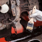 1-Gallon Can Matte Black Non Aerosol, Rust Preventive, Rust Inhibitor Anti Rust, Rust Proofing Coating, Protects All Metals in Marine and Undercoating in Automotive, Farm and Industrial.