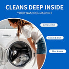 Washing Machine Cleaner Tablets, Cleans Front and Top Load Washers, Including HE Models, Removes Residues and Grime, 6 Count Pack