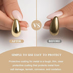 Jewelry Protective Coating, Clear Polish Sealant for Metal and Stone, Anti-Tarnish Shield