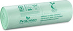 ProGreen Compostable Trash Bags 2.6 Gallon, 100 Count, Extra Thick 0.71 Mil, Small Compost Kitchen Bin Bags, Food Scraps Yard Waste Bags, Compost ASTM D6400 BPI and TÜV AUSTRIA Certified.