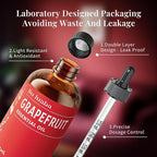 SU JUABA Grapefruit Essential Oil 4 Fl Oz, 100% Pure Natural for Massage, Diffuser, Aromatherapy, Hair & Skin Care - 118ML