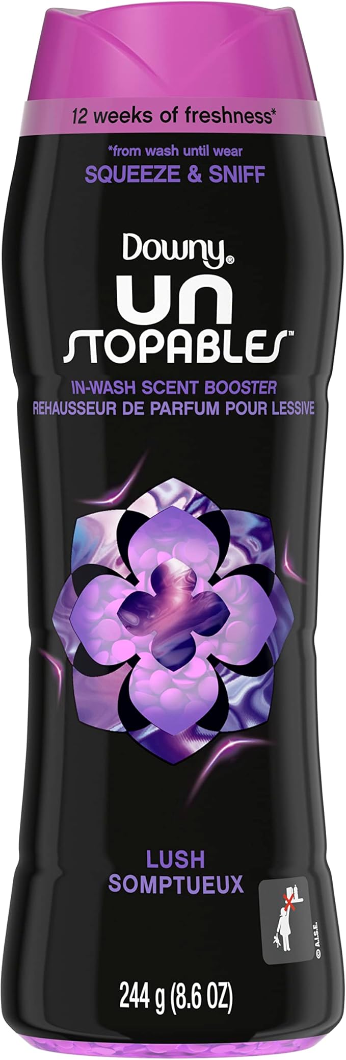 Downy, Unstopables in-Wash Scent Booster Beads - Lush, 8.6 Fl Oz