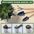 Gardening Tool Set 175pcs – Bonsai & Succulent Care Kit, BPA-Free Plastic, Organic Non-GMO – Stress Relief Gift for Parents, ADHD, Autism – Perfect for Balcony, Yard, Bedroom