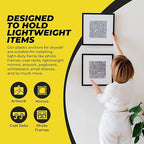 Qualihome Ribbed Plastic Drywall Anchors - Wall Anchors for Drywall - Plastic Screw Anchors for Secure Fastening (Bulk Pack, #14-16 x 1-1/4”)