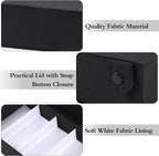 5-Slot Eyeglass Case Organizer - Portable Storage for Sunglasses & Glasses, Perfect for Travel & Home Use