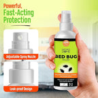 Nature's Dome Bed Bug Spray – 100% Kill Rate, 16 OZ Natural Bed Bug & Mite Killer, Destroys Eggs, Kills Resistant Strains, Long-Lasting Protection, Safe for Home Use (6.8)