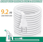 OGHom Steamer for Clothes,Portable Handheld Travel Steamer,300ml Large Capacity,950W,30 Second Fast Heat Up Garment Steamer (Turquoise)