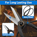 VISEMAN Japanese Bonsai Pruning Scissors-KinTakashi Gardening Shears for Bonsai Trimming