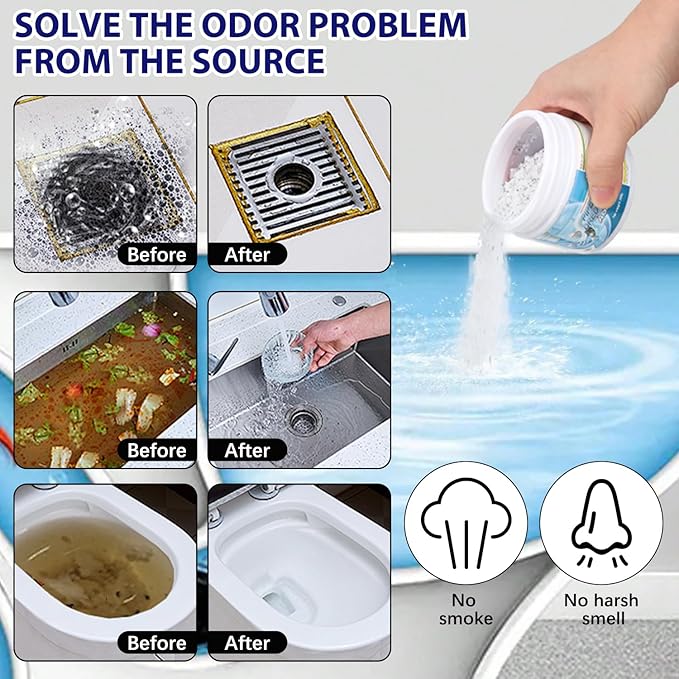 Sink Drain Hair Clog Remover Cleaner,Powerful Unclogging,Toilet Unclogger Heavy Duty,Bathroom Shower Pipeline Dredg (2)