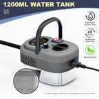 Steam Cleaner,15s Heat-Up,1.4L Tank,Steamer for Cleaning with 10 pcs Accessories,Multi-2500W High Temperature and Pressure handheld steamer,Steam Clea (4-【02】Gary)
