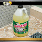Instant Power Commercial Drain Maintainer - Liquid Enzyme Clog Remover, Cleans and Deodorizes, Reduces Drain Blockages, 1 Gal