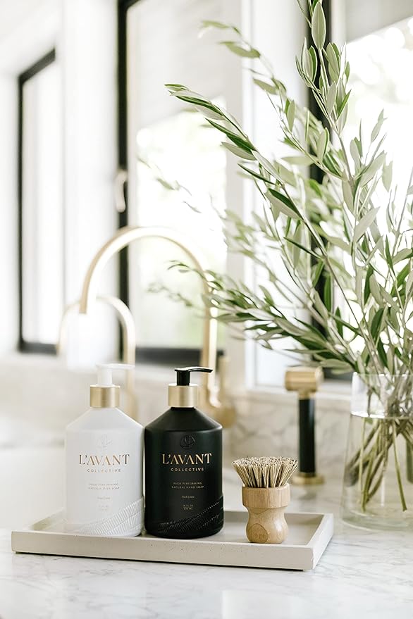 L'AVANT Collective High Performing Dish Soap Refill | Plant-Based Ingredients & High Performing Formula | Fresh Linen Scent | 32 FL oz/946 mL