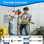 Electric Spin Scrubber,Cordless Cleaning Brush with 8 Replaceable Brush Heads,360°Power Scrubber for Tub and Floor Tile,with 3 Adjustable Speed & Rotatable & Detachable Handle for Bathroom Kitchen Car