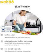 LANON Protection wahoo Skin-Friendly Dishwashing Cleaning Gloves, Dishwashing Kitchen Gloves with Cotton Flocked Liner, Non-Slip, Surf Spray, Large