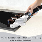 Brush Refills for RIMAY Dish Brush - 4 Pack Dish Brush Cleaning Soap Dispensing Head Replacement for Scrubber (White)