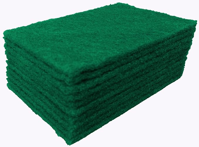 Heavy Duty Scouring Pads Non-Scratching Scrubber, Non-Scratch Cleaning Scrub Pads, Eco-Friendly Reusable Kitchen Scrubbing Pad