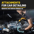 Pressurized Handheld Steam Cleaner with 10pcs Accessories & Safety Lock, Multi-Purpose & Powerful Portable Steamer for Cleaning, Home Use, Car, Bathroom, Shower, Upholstery, Grout, Window, Grease