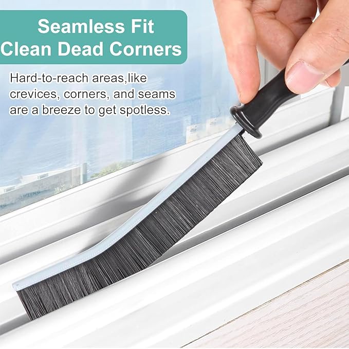 3 Pcs Crevice Cleaning Brush Multifunctional Hard Bristle Gap Cleaning Brush Tool, Grout Brush for Household Use, Home, Kitchen, Bathroom, Window, Vehicle, Faucets, Toilet, Grout