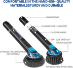 Kitchenware Cleaning Brush, Soap Cleaning Brush, Long Handle, No Dirty Hands, Cleans Kitchen Kitchen Utensils, Cutlery, Sinks, Cookware, Countertops, 2-Pack