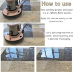2.2LB Marble Polishing Powder Granite Polish Marble Cleaner Nature Stone Sealer | Professional Grade - Suitable for All Kinds of Stone Polishing Treatment and Shine Renewal
