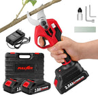 Electric Pruning Shears Cordless, 1.4" Cutting Diameter, Cordless Pruning Shear with SK5 Blades & LCD Display, Branch Cutter with 2*2.0Ah Batteries, Electric Pruners for Gardening Tree Branch