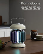 GeckoMan Hybrid Spectrum, Waterproof Switch Bug Zapper Outdoor Bug Zapper Indoor Mosquito Repellent Outdoor Patio Mosquito Zapper Electric Fly Zapper Fruit Fly Trap for Indoors Killer