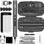Precision Electric Screwdriver Set,160-in-1 Mini Electric Screwdriver,650mAh Rechargeable Screwdrivers,S2 Magnetic Bit,3 Torque Settings,Repair Tool Kit for Computer Phone Laptop Camera Watch Glasses