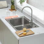 Silicone Bathroom Soap Dishes with Drain Spout-Bathroom and Kitchen Sink Organizer,Sponge Holder,Dish Soap Tray,Perfect for Dispenser,Scrubber,Bottle,Cup on Sink or Counter-Pink 12"×4"