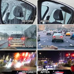 Q4 Glass Cleaner Guard, Multi‑surface Oil Film Cleaning Brush for Auto & Household 𝐆lass – Glass Cleaning Board, G𝐥ass Emulsion Cleaner, Q4 𝐆lass Guard, Oil Film Remover for Car Windshield (1pcs)