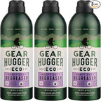 Degreaser - Eco-Friendly (11 oz, Pack of 3), Degreaser Cleaner Spray - Oven Cleaner, Grill Cleaner & Brake Cleaner, Dissolves Grease & Grime - Plant-Based, No Petroleum, Non-Toxic, No PTFE