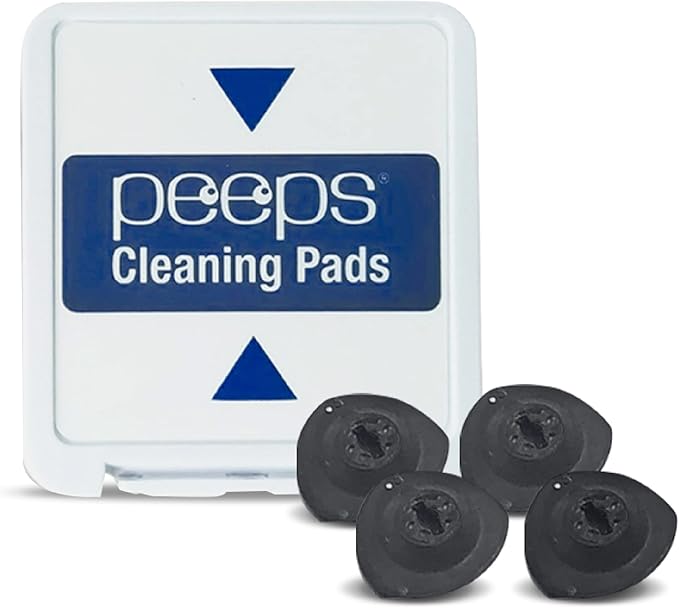Peeps Carbon Klean Eyeglass Cleaner Replacement Pads, Efficient and Durable Carbon Microfiber Technology - Exclusively Used by NASA (1000 Uses)