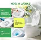 Toilet Bowl Cleaner Tablets 30 Big Pack Fast Dissolve Plastic-free Septic Safe Deodorize Remove Rust Stains, Hard Water Ring Remover, Toilet Cleaning