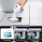Sink Drain Hair Clog Remover Cleaner, Powerful Unclogging Sink Hair Cleaner, Bathroom Shower Pipeline Dredging Agent, Drain Opener for Kitchen (260g)