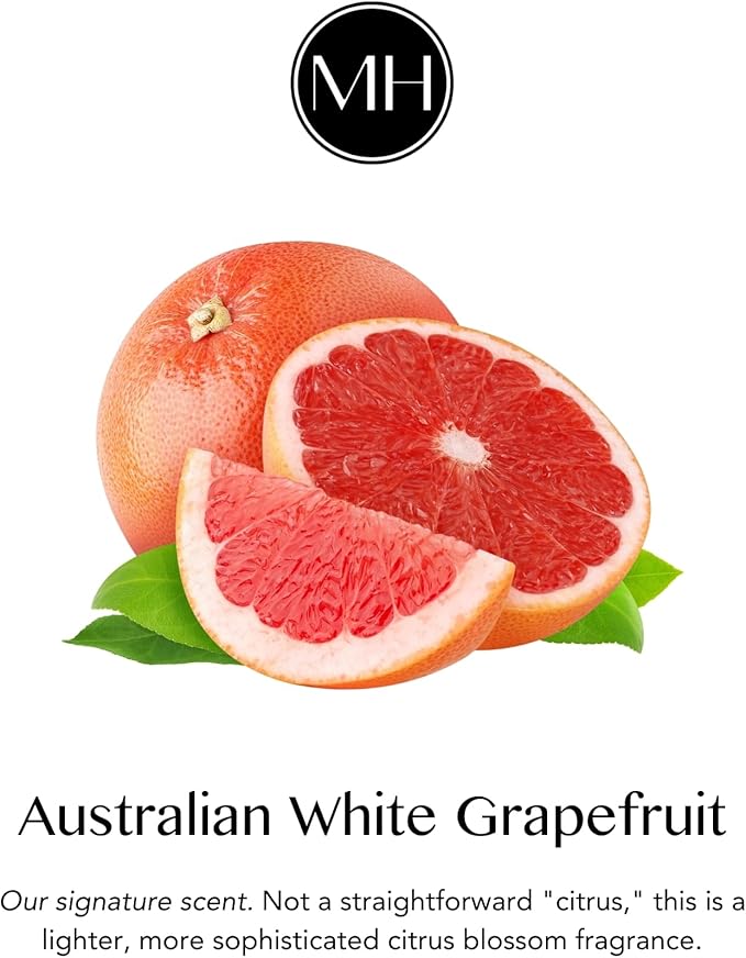 Murchison-Hume Natural Dish Soap – Plant-Based, Eco-Friendly Dishwashing Liquid – Tough on Grease, Non-Toxic & Safe for Sensitive Skin – 17oz (Australian White Grapefruit)