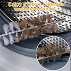 Washing Machine Cleaner Brush, Household Nylon Brushes for Cleaning Washing Machine Brush, Front Load Rolling Washing Machine Cleaning Brush, Flexible Slit Cleaning Brush Dryer Vent Brush