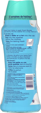 Downy In-Wash Scent Booster Beads, Cool Cotton, 14.8 Fl Oz