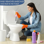 36 Pack Pumice Stone Toilet Bowl Cleaner with Handle Pumice Stone for Cleaning Toilets, Stove, Bathtubs, Grills, Swimming Pools, Sinks Pumice Stone Stick Powerfully Cleans Hard Water Rings