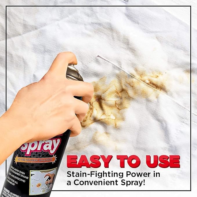 Fuller Brush Pre-Laundry Stain Remover Spray 18 fl oz – Fast-Acting Stain Fighter for Clothes – Removes Grease, Ink, Food & More – No Soak, Safe on Colors & Whites (Pack of 2)