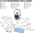 Steam Cleaner,Heavy-duty Steam Cleaners for Home,Detachable Handheld Steamer for Cleaning,248°F Steam Mop for Floors, Cars,Furniture,Tiles, Kitchen,Bathroom,Grout and More,21-Piece Kit Include