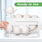 Kevenal Magnetic Dryer Ball Holder for Laundry Room, Dryer Ball Storage Container Organizer Magnetic Basket for Laundry Room (Hold 8 Balls)