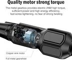 Electric Screwdriver Cordless Rechargeable Power Screwdriver Set, Portable Automatic Home Repair Tool Kit with LED Lights & USB Charging Cable for Men (1PCS)