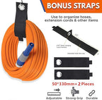 3-H Heavy Duty Garage Hooks 10 Pack, Garage Wall Hooks with Extra Welding Spots,Wall Mount Storage Organizer for Hanging Garden Lawn Tools, Chair, Shovel, Blower (Orange)